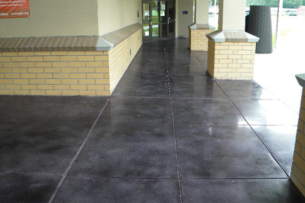 acid stained concrete perth