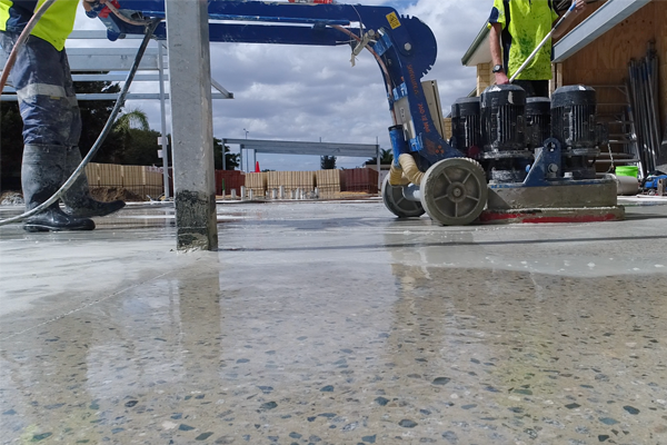 Honed Concrete